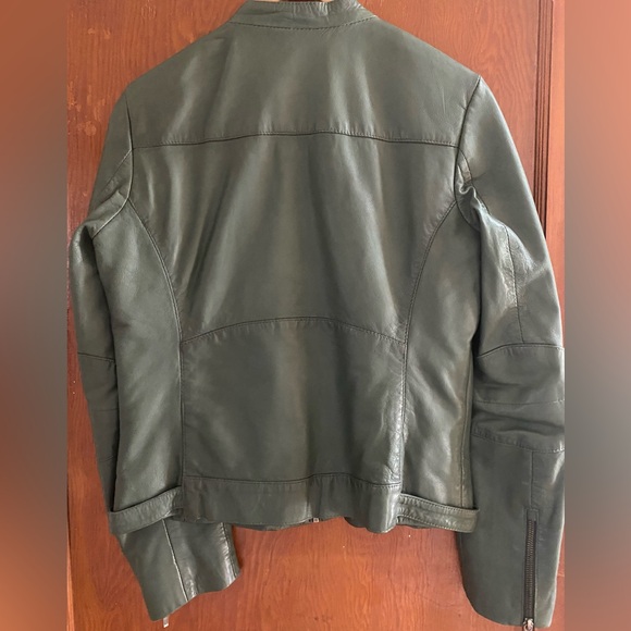 Naf Naf France genuine leather jacket. - Picture 2 of 5